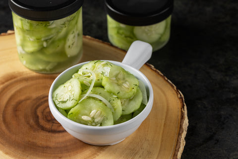Fresh German Style Cucumber Salad