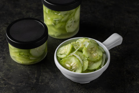 Fresh German Style Cucumber Salad