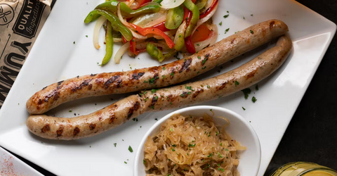 Nuernberger Long Sausages Pack of 6 (2.0 lbs.)