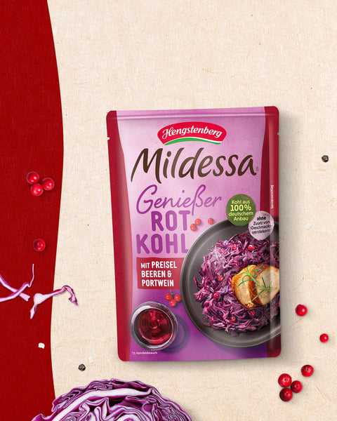 Hengstenberg Mildessa Gourmet Red Cabbage - 400g