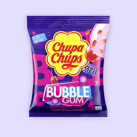 Chupa Chups Buble Gum Lollipops