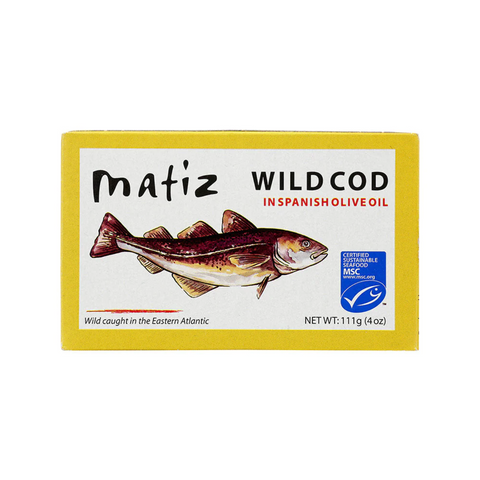 Matiz Wild Cod in Spanish Olive Oil