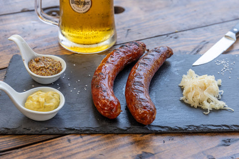 Smoked German Bratwurst (15) 5.2 lb.