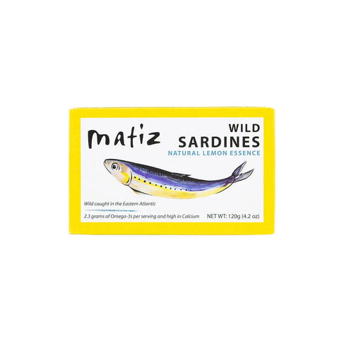 Matiz Wild Sardines Natural Lemon Essence