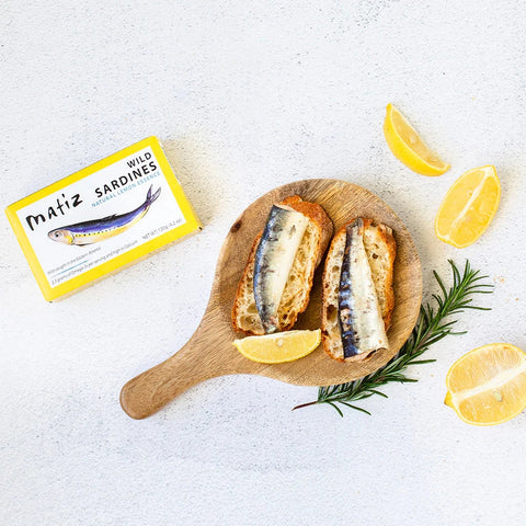 Matiz Wild Sardines Natural Lemon Essence