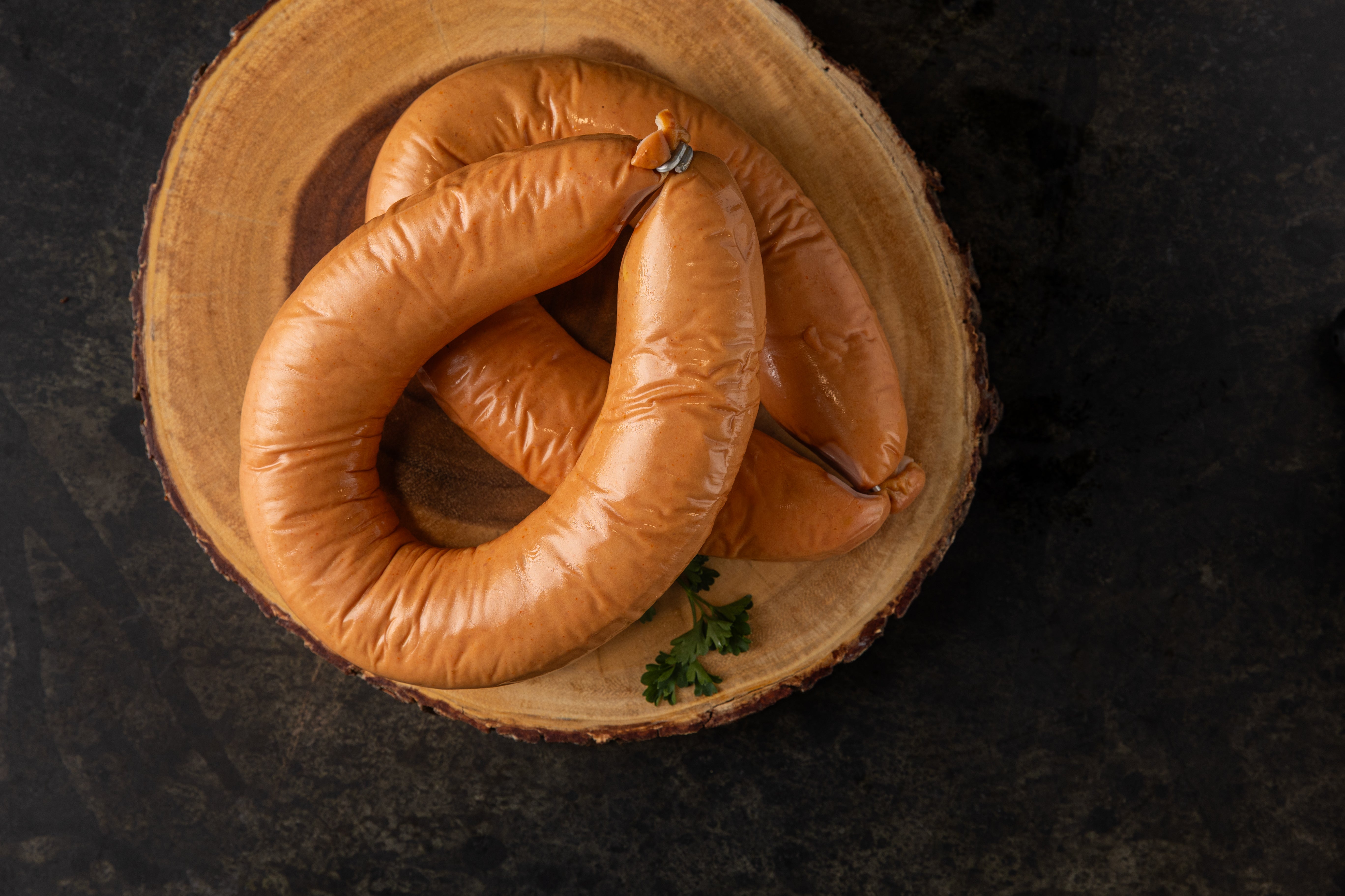 German Cheese Rings Authentic German Ring Bologna - Traditional Smoked Sausage Ring ...
