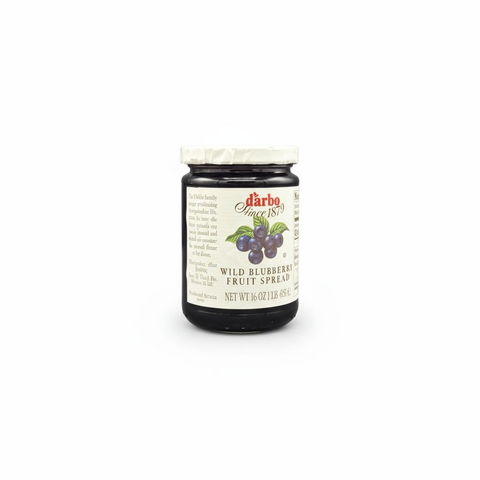 d'arbo All Natural Wild Blueberry Jam (450g)